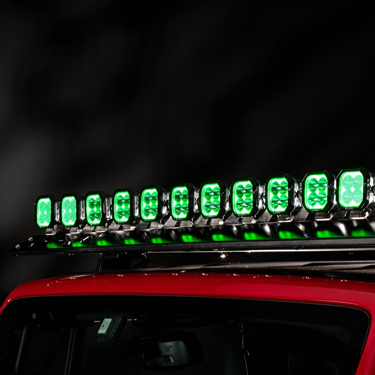Color Play Series 3 Inch 116W RGB LED Pod Lights Combo Off Road Lights With 8 Backlight Options