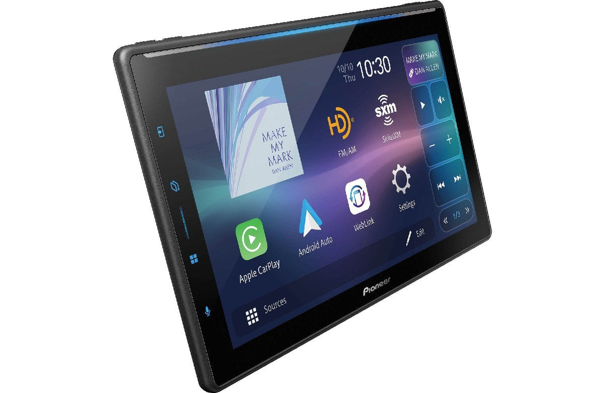 PIONEER 10.1" SINGLE DIN MOUNTING WIRELESS APPLE CARPLAY & ANDROID AUTO
