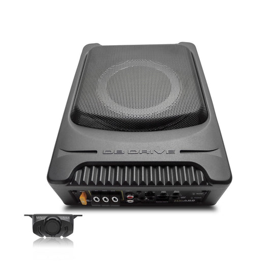 DB DRIVE 8" SLIM PRE-LOADED WOOFER BOX AMPLIFIED