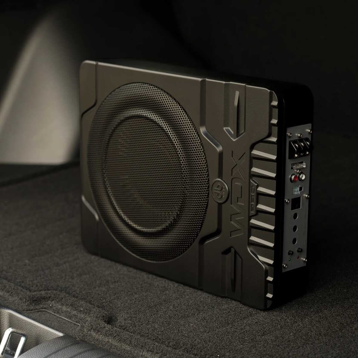DB DRIVE 1200 WATT COMPACT UNDER SEAT 10" POWERED SUBWOOFER