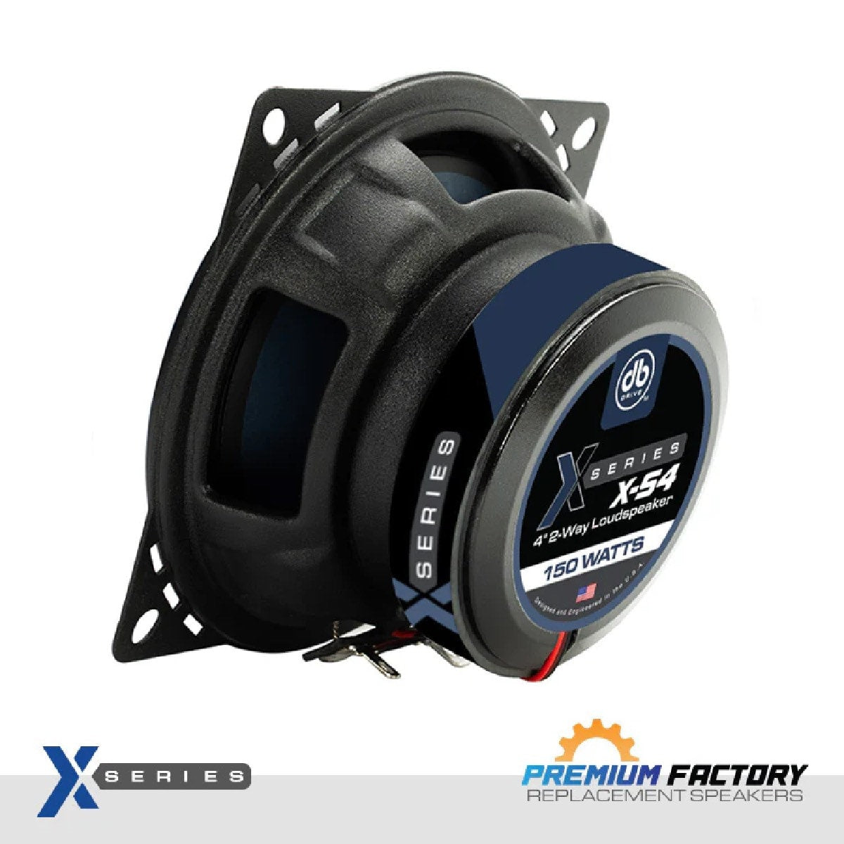 DB DRIVE 4" 150 WATT 2 WAY SPEAKERS