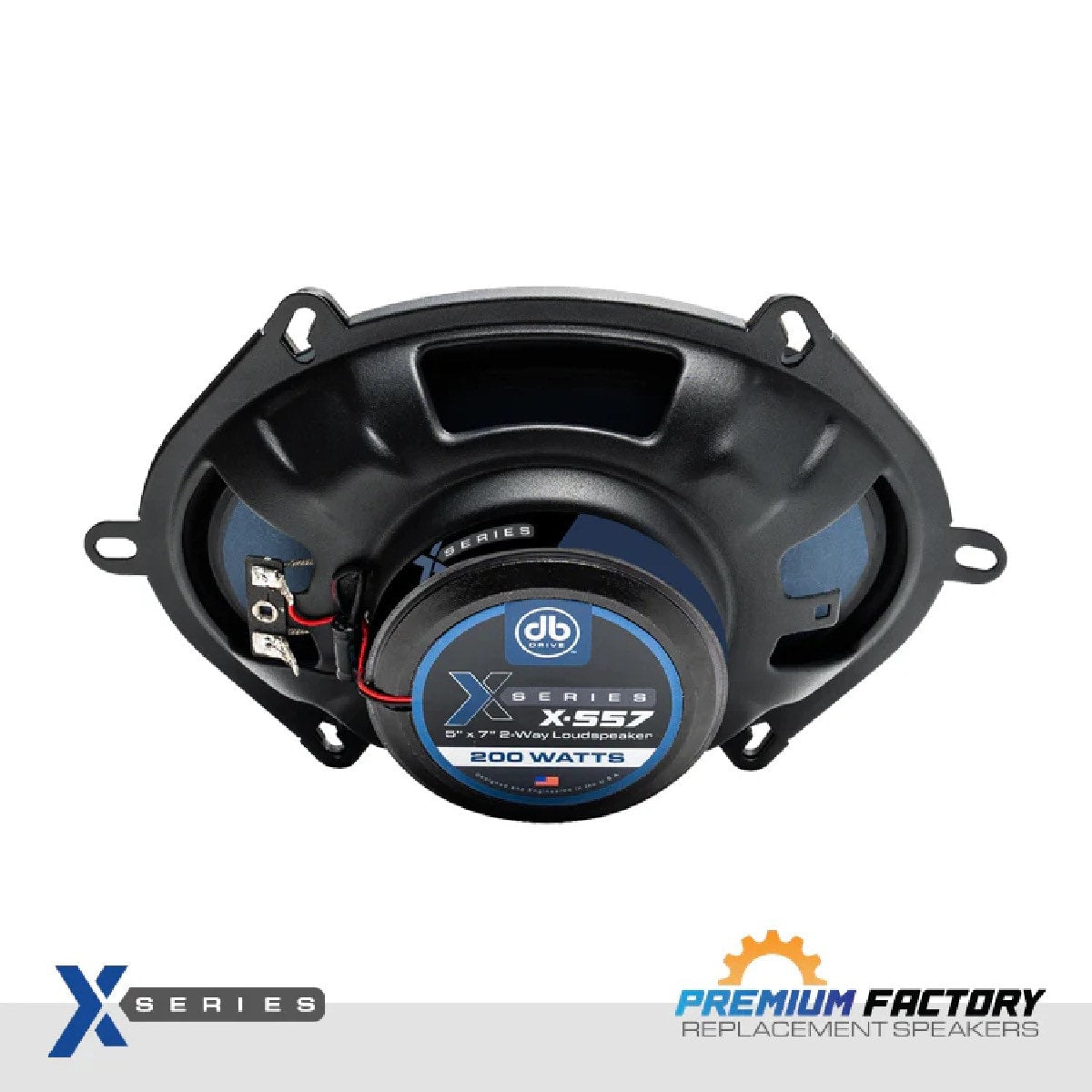 DB DRIVE 5X7" 200 WATT 2 WAY SPEAKERS
