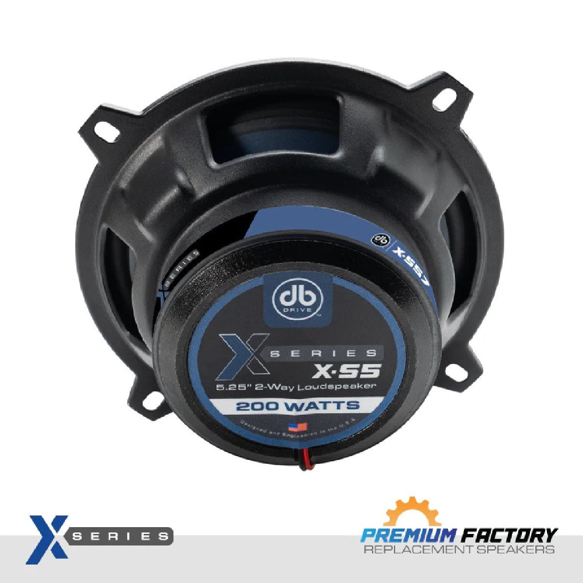 DB DRIVE 5.25" 200 WATT 2 WAY SPEAKERS