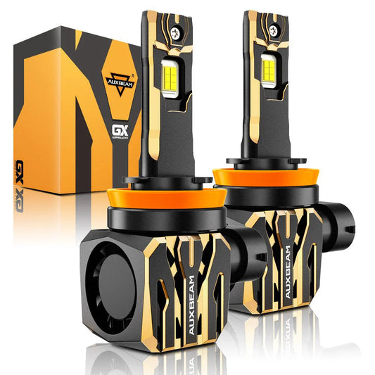 NEW! 30000LM 120w LED Bulb! Auxbeam GX Plug and Play! 6500k White