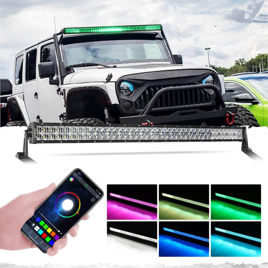 42" V-PRO RGBW LED Light Bar – Off-Road Combo Beam