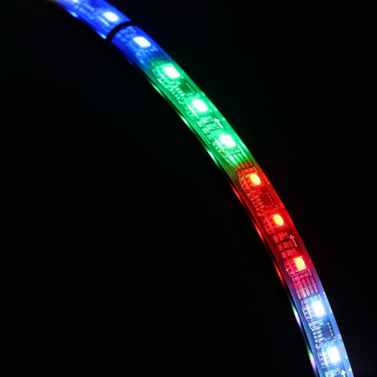 (4pcs/set) 15.5" RGB LED Wheel Ring Lights Magic Dream Color Neon Rim Light with APP & RF Remote Control