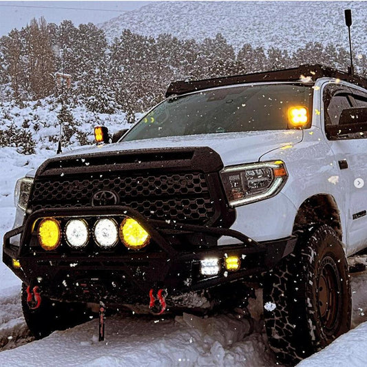 360 PRO Series 7 INCH/9 INCH 360-PRO Series Offroad LED Driving Lights+Amber/Black Covers(Optional)