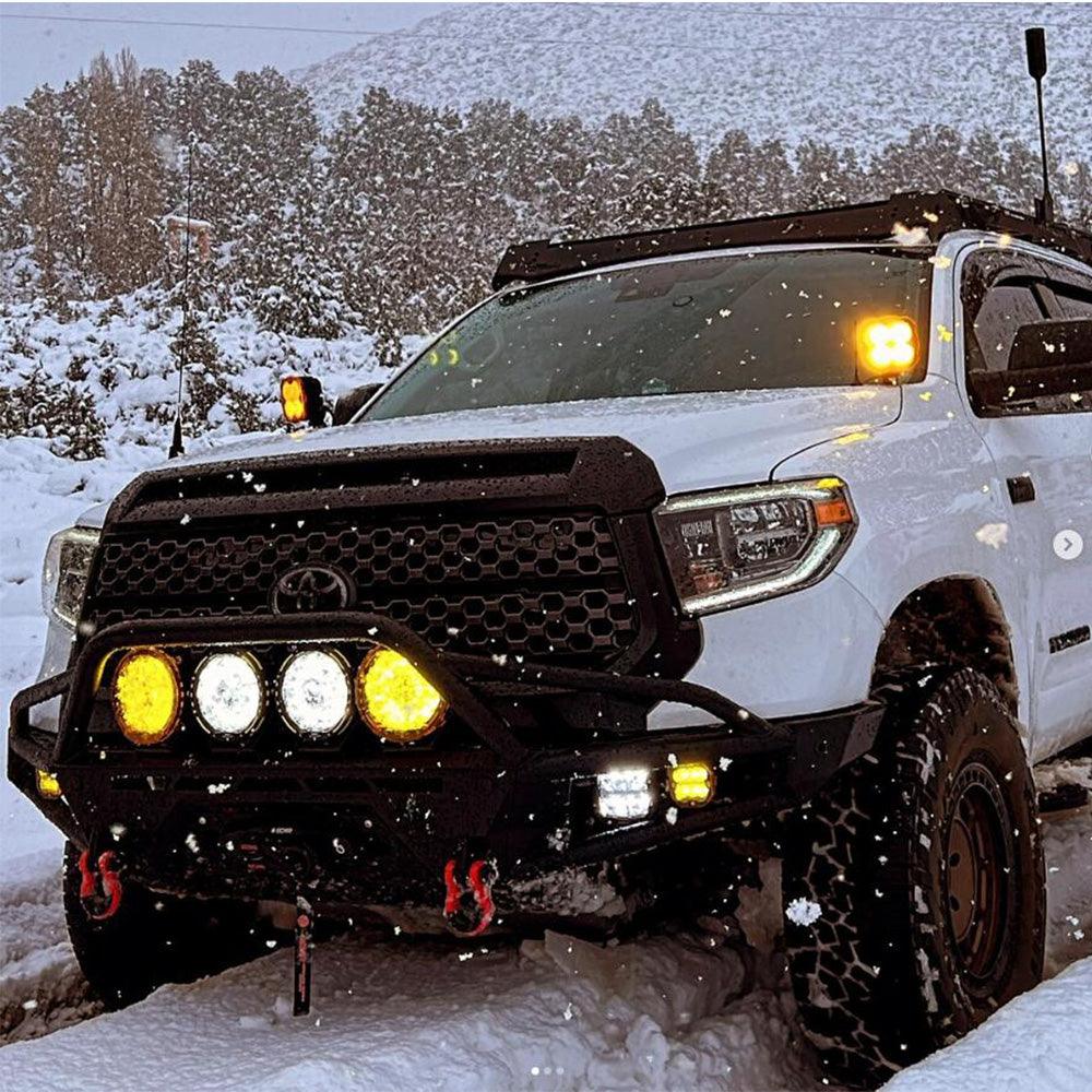 360 PRO Series 7 INCH/9 INCH 360-PRO Series Offroad LED Driving Lights+Amber/Black Covers(Optional)