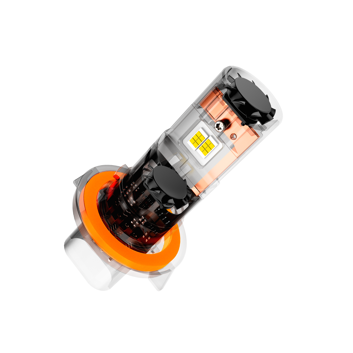 🆕H13/9008 LED Headlight Bulbs Q50 Series Dual Turbo Fans 130W 36000LM 6500K Cool White| 2 Bulbs