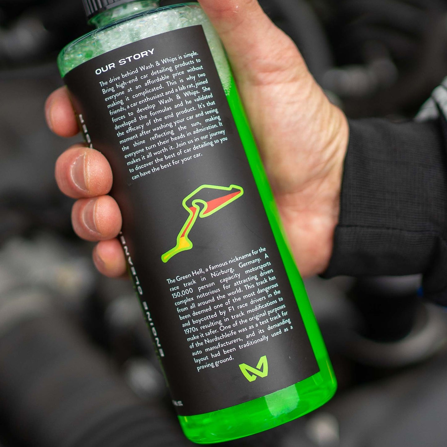 WASH&WHIPS Green Engine Cleaner & Degreaser