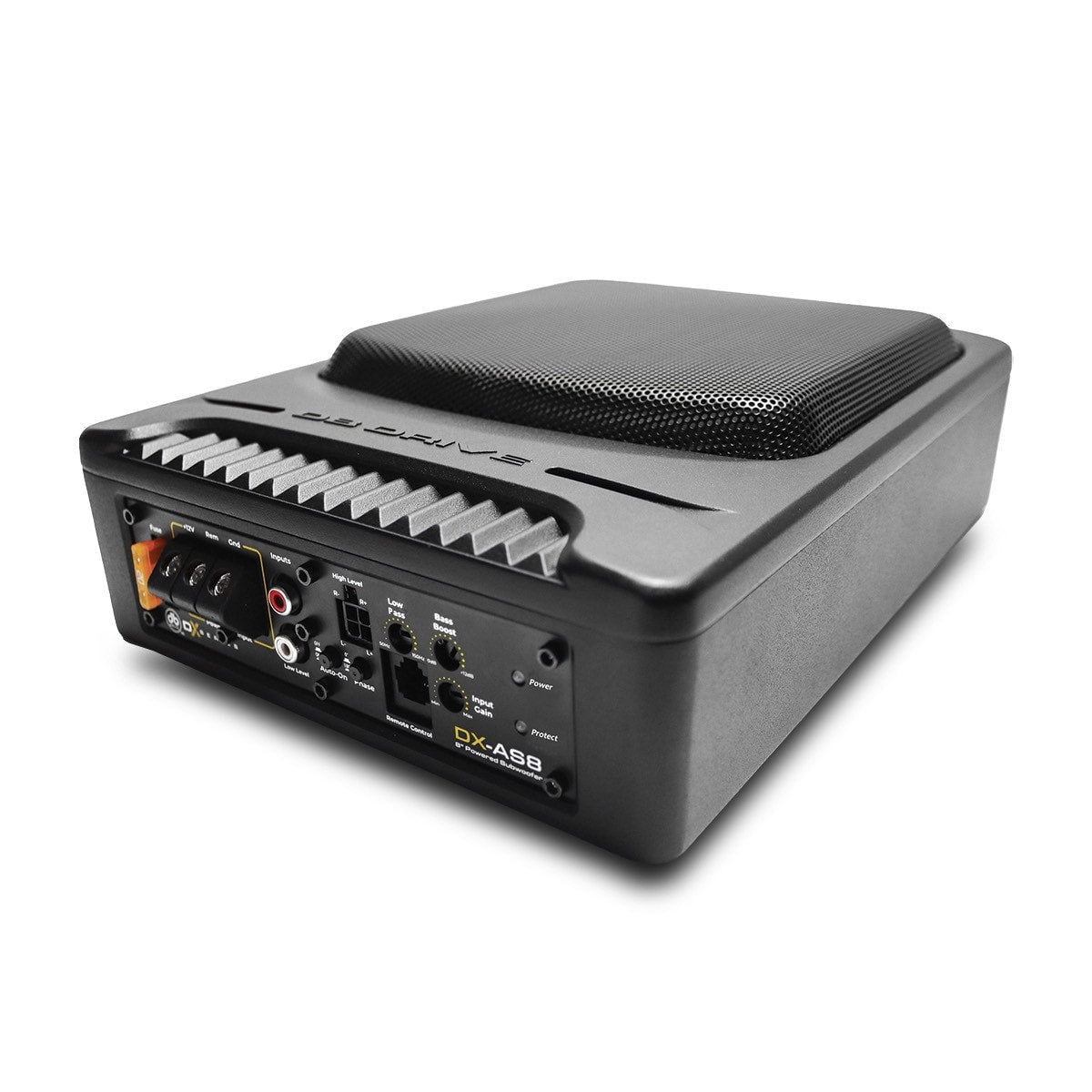 DB DRIVE 8" SLIM PRE-LOADED WOOFER BOX AMPLIFIED
