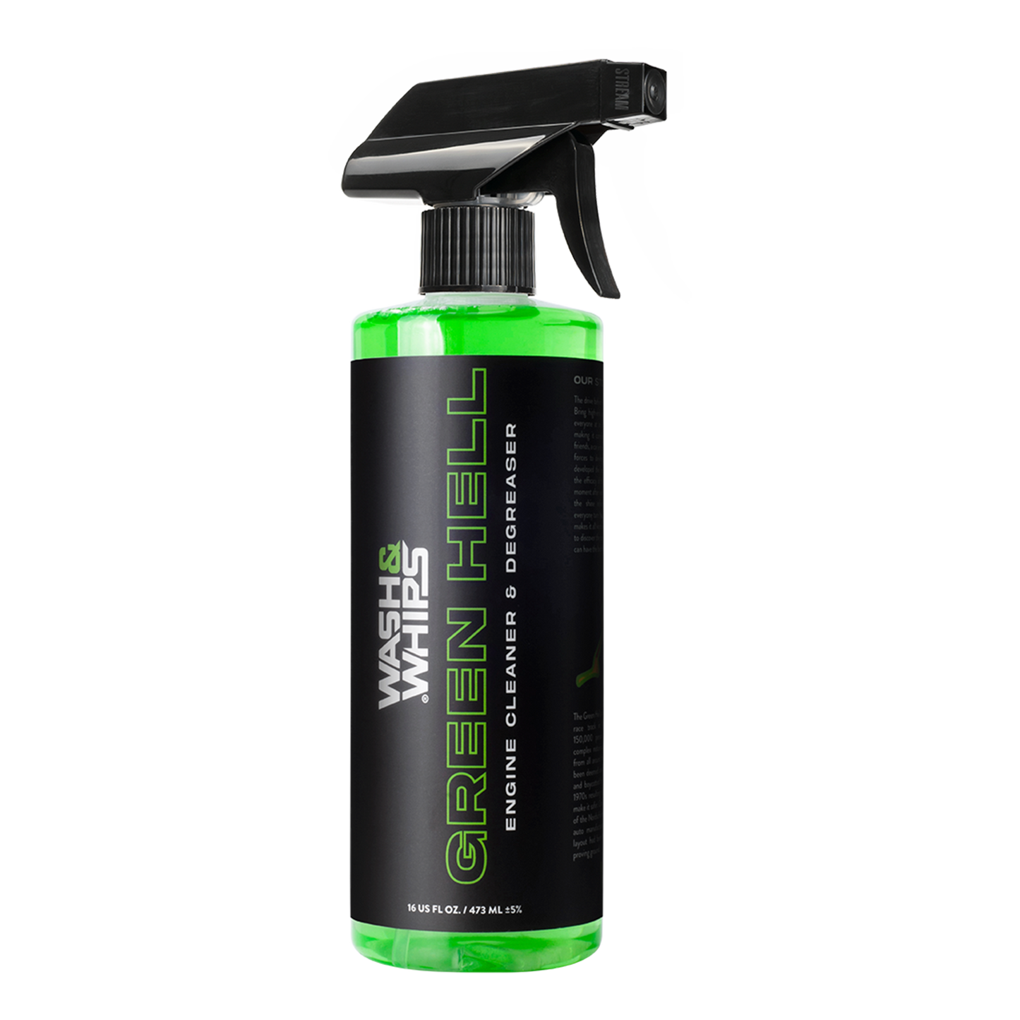 WASH&WHIPS Green Engine Cleaner & Degreaser