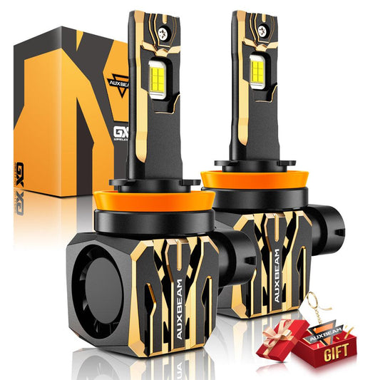 🆕GX Plug&Play Series 30000LM 120W LED Headlight Bulbs 6500K Cool White