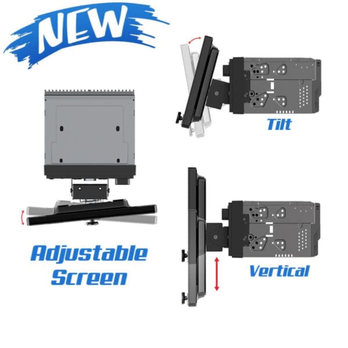 SOUNDSTREAM 10.6" DOUBLE DIN MECHLESS APPLE CARPLAY & ANDROID AUTO