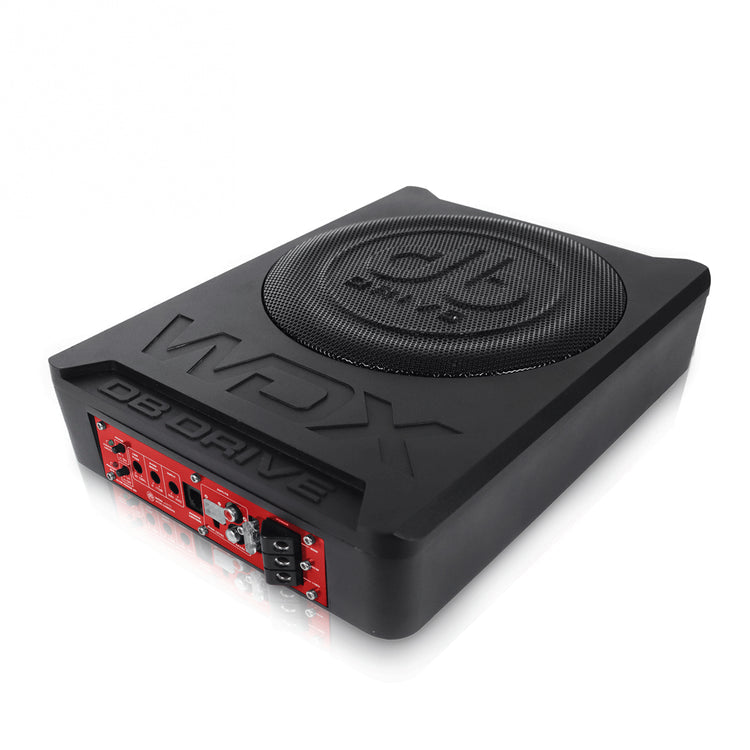 DB DRIVE 10" 900 WATT POWERED SUBWOOFER LOW PROFILE