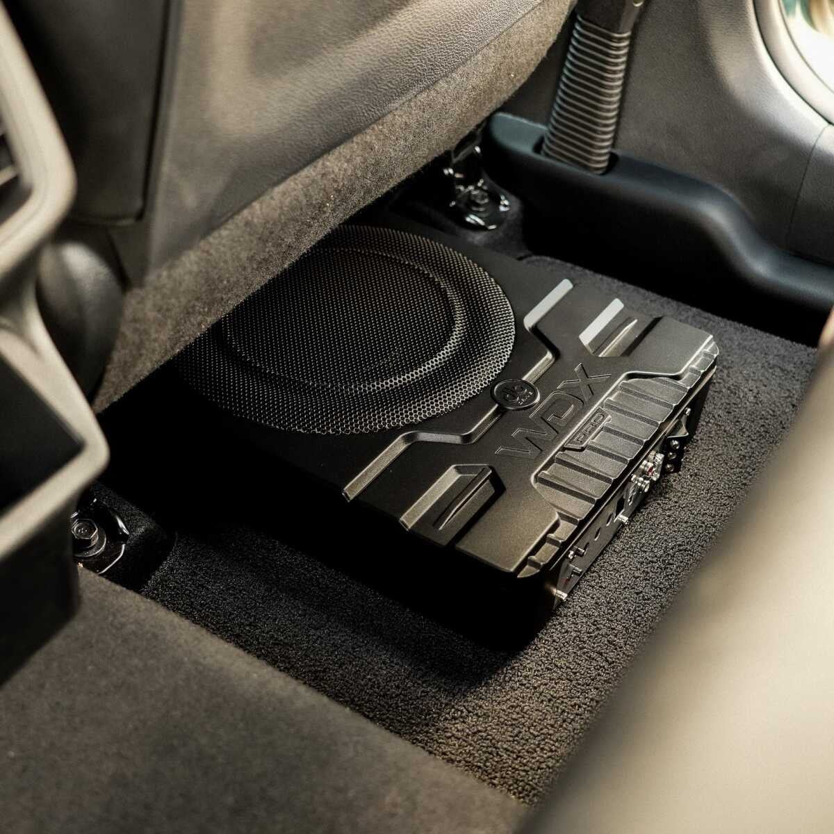DB DRIVE 1200 WATT COMPACT UNDER SEAT 10" POWERED SUBWOOFER